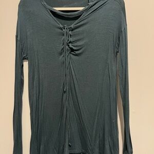 Elegant Dark Green Blouse